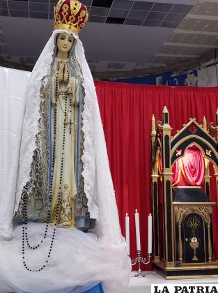 La Virgen de Fátima en la Parroquia de la Rotonda /LA ROTONDA