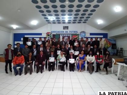 Jornada especial para los periodistas deportivos de Oruro /LA PATRIA