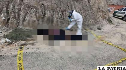 El lugar donde los cuerpos fueron encontrados en el Puente Lipari /Cortesía