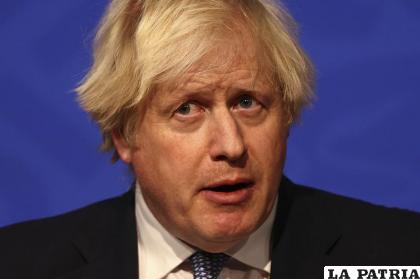 El primer ministro británico Boris Johnson /Adrian Dennis /Pool vía AP