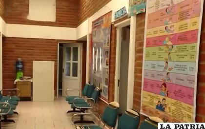 El centro de salud donde ocurrió el hecho /Captura video Unitel