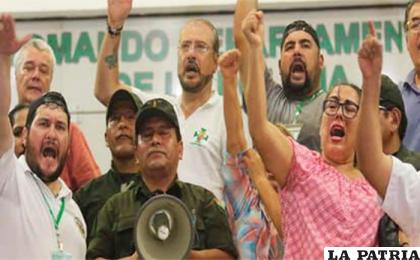 Suboficial Javier Triguero en 2019 /Viceministerio de Descolonización