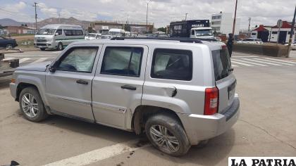 El accidente se registró sobre la avenida 24 de Junio /LA PATRIA
