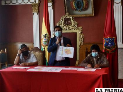 Los representantes de las instituciones que participaron de la reunión /APG