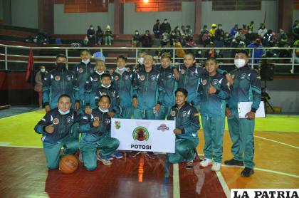 El plantel potosino con aspiraciones de llegar a la fase final en la Libomenor /LA PATRIA