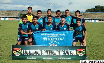 Mi Llajta FC participa en el certamen nacional Sub-20 /APG