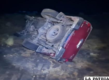 El motorizado quedó de esta manera /Cortesía