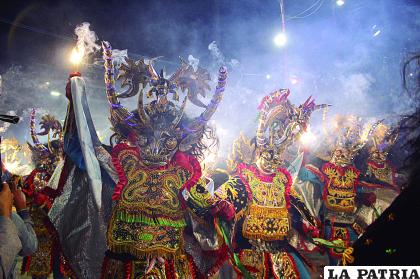 Diablazado Plurinacional en defensa de la diablada