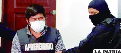Hebert Sixto Canaza Sacaca es el único detenido del caso
