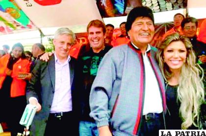 Morales y Zapata juntos en 2015 
