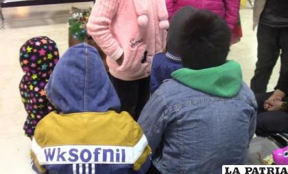Niños víctimas de agresiones por su padre /DIO