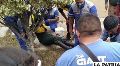 La policía frustró el atraco /OpinióN