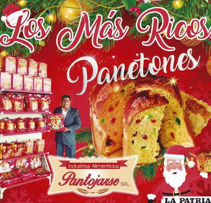 Pantojarse SRL. - Los Más Ricos Panetones