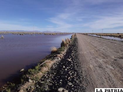 Tienen fe que pronto nuevamente el lago sea su sustento de vida /LA PATRIA