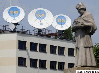 La sede de TVN, el canal en Polonia que es propiedad de la estadounidense Discovery Inc. /Foto AP /Czarek Sokolowski