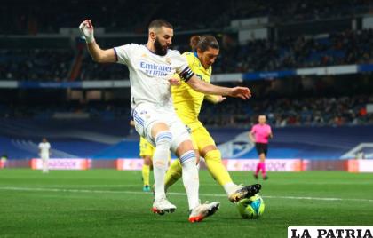 Benzema a pesar de tener varias opciones no pudo anotar /as.com