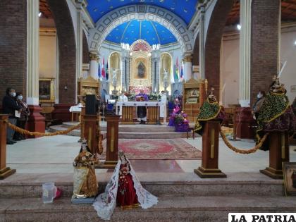 Misa de Primer Convite en el Santuario de la Virgen del Socavón /LA PATRIA