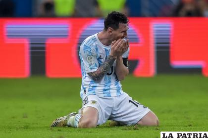 Lionel Messi ganó su primer título con la selección mayor de Argentina /elgrafico.com