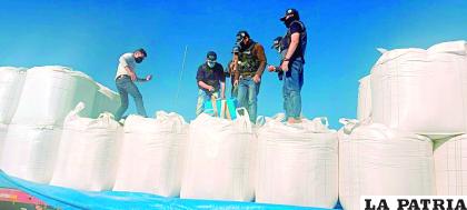 Tras el allanamiento encontraron más de 120 kilos de droga
