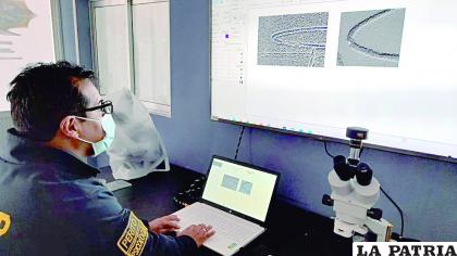 Instituto de Investigaciones Técnico Científicas de la Universidad Policial (Iitcup) de Oruro tuvieron a su cargo el estudio de 287 dictámenes periciales en distintas áreas