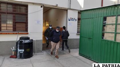 Wilson Martínez en estrados judiciales rumbo a su audiencia en el caso de San José