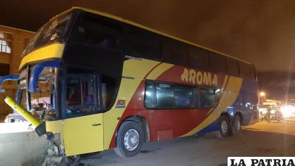 El motorizado tenía como destino La Paz /LA PATRIA