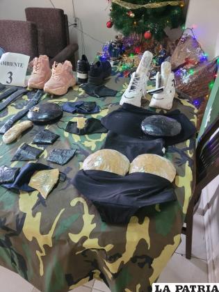 Los narcotraficantes camuflaban la droga en lencería /Frecuencia Policial