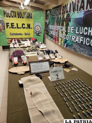 Diez personas fueron aprehendidas tras el operativo /Frecuencia Policial