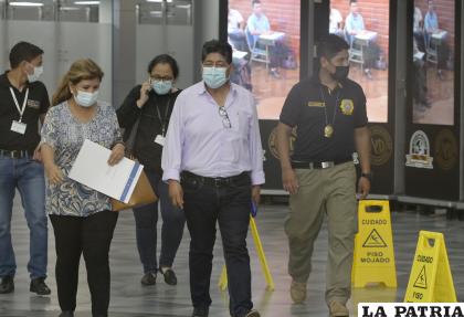 La comisión de fiscales que aprehendió a Sosa /APG