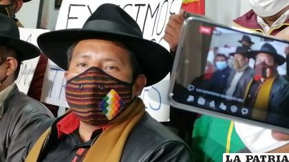 Quispe se pronunció tras ser imputado por la Fiscalía /Erbol