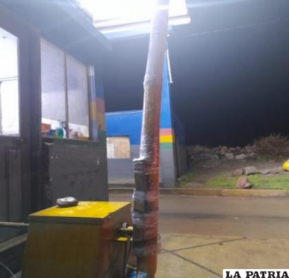 Los dos contrabandistas pasaron por encima de las guillotinas /Cortesía