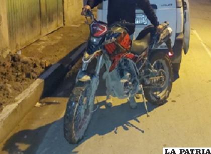 Ambos motorizados fueron trasladados a Cochabamba /Cortesía