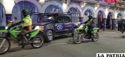 Se hacen patrullajes constantes para evitar robos en la ciudad /LA PATRIA