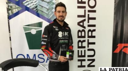 Daniel Nosiglia Jager pretende llegar con anticipación a la sede del evento /noticiasfides.com