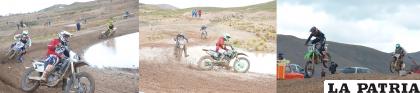 La lluvia no impidió que los corredores brinden un espectáculo especial y hubo algunos duelos por las primeras posiciones /LA PATRIA