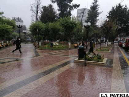 La intensidad de las lluvias sobrepasó el registro de años pasados /LA PATRIA