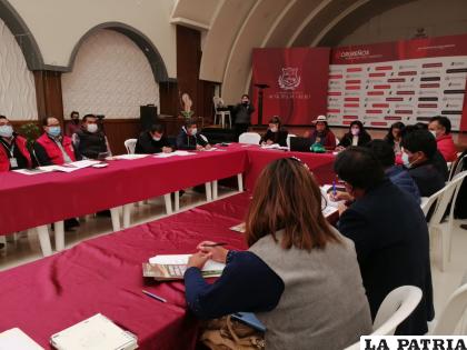 Mesas de trabajo para la planificación del Carnaval 2022  /LA PATRIA