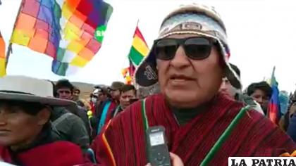 El líder del MAS, Evo Morales  /los tiempos