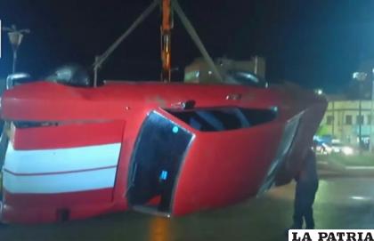 El incidente ocurrió al frente de la exterminal /LA PATRIA