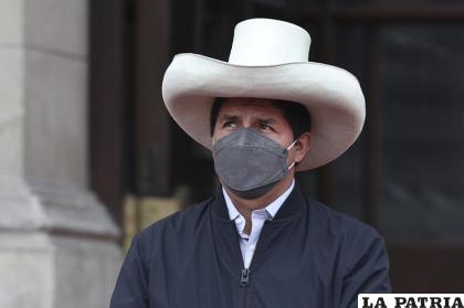 El presidente peruano Pedro Castillo /AP Foto /Guadalupe Pardo, Archivo
