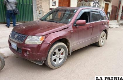 El motorizado presuntamente implicado en el hecho /LA PATRIA