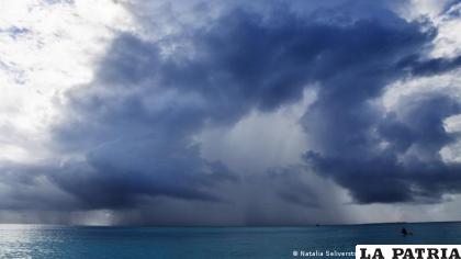 Nubes de tormenta sobre el Océano Índico /DW 