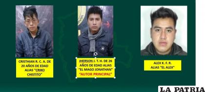 La justicia envió a tres sindicados a San Pedro /LA PATRIA
