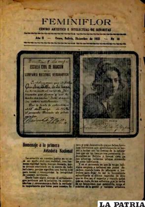 Una de las publicaciones de las ediciones de la revista /Archivos