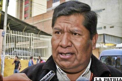 El exdirigente de la COR de El Alto, Roberto De La Cruz /Radio Panamericana