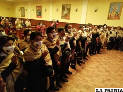 Nueva directiva de La Morenada Central Cocani /LA PATRIA