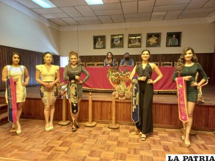 Las candidatas ya iniciaron el proceso de preparación para la elección /LA PATRIA