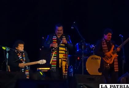 El grupo interpretó todas sus canciones memorables /LA PATRIA
