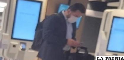 Londoño Rojas antes de ser detenido en los Emiratos Árabes Unidos /Clarín