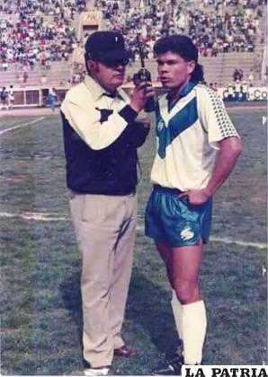Gutiérrez en sus años como periodista deportivo /LA PATRIA